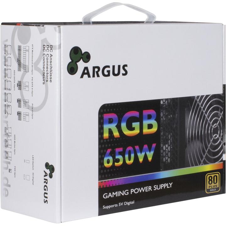 Actual product image Intertech Argus (650 W)