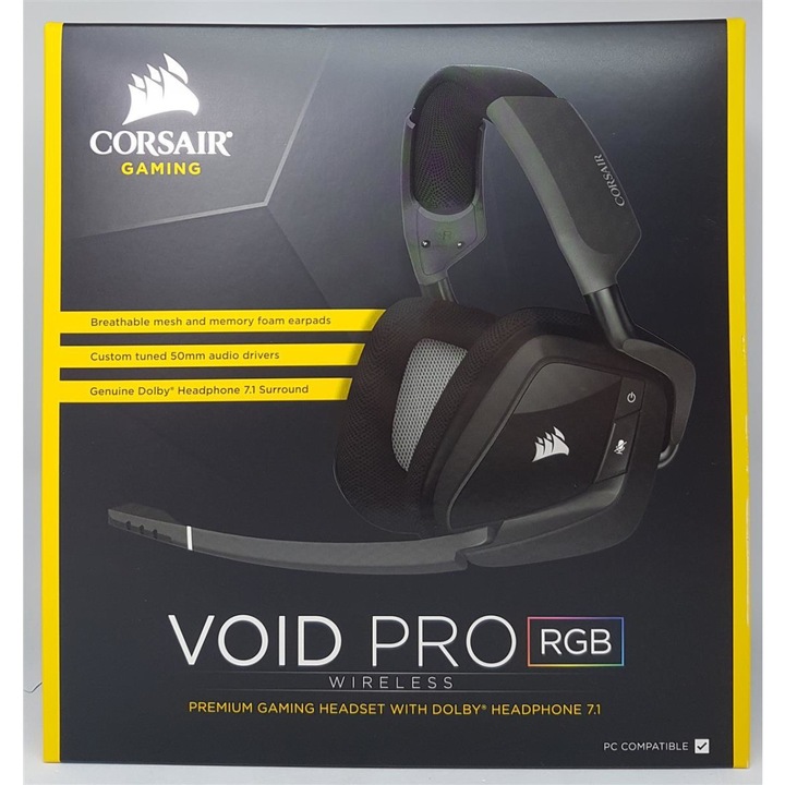 Produktbild Corsair Void Pro RGB Wireless (Kabellos)