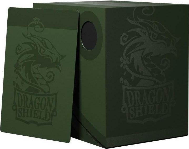 Immagine prodotto Arcane Tinman Rangement pour Cartes - Deck Box Dragon Shield Double Shell: Revised Forest (Vert/Noir)