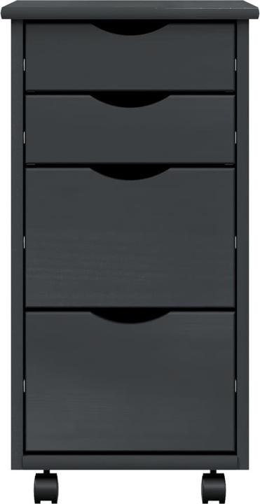 Actual product image vidaXL Rollschrank (34 x 39 x 65.50 cm)