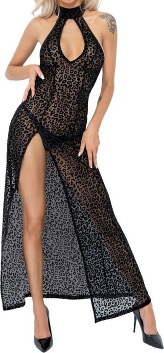 Actual product image Noir Handmade Dress (L)