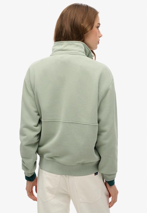 Image du produit Superdry Sweat oversize à col zippé et logo Essential (XS)