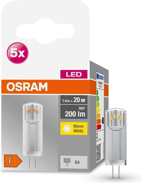 Actual product image Osram Led Base Pin (G4, 1.80 W, 200 lm, 5 x, F)