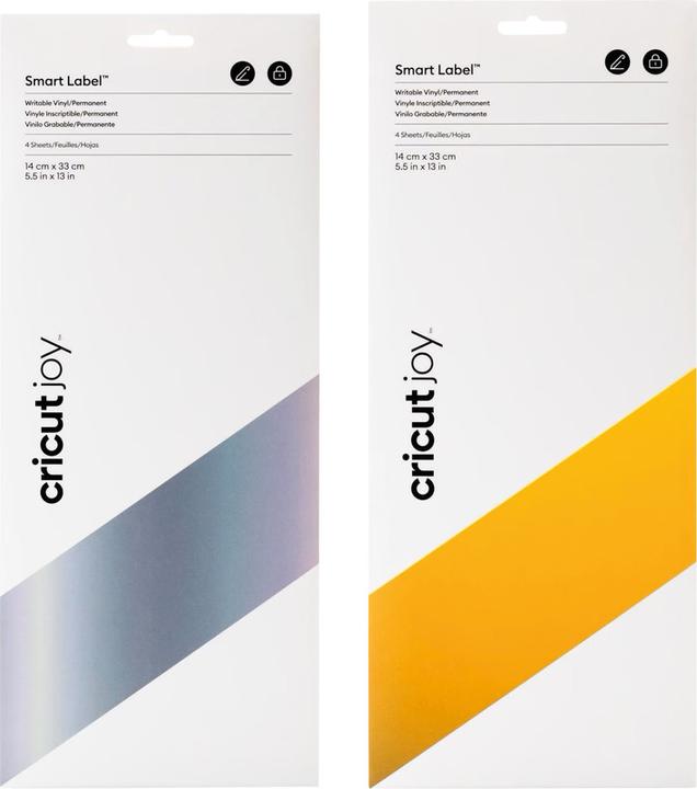 Actual product image Cricut Vinyl film Joy 14 x 33 cm, 4 sheets, gold (1 x)