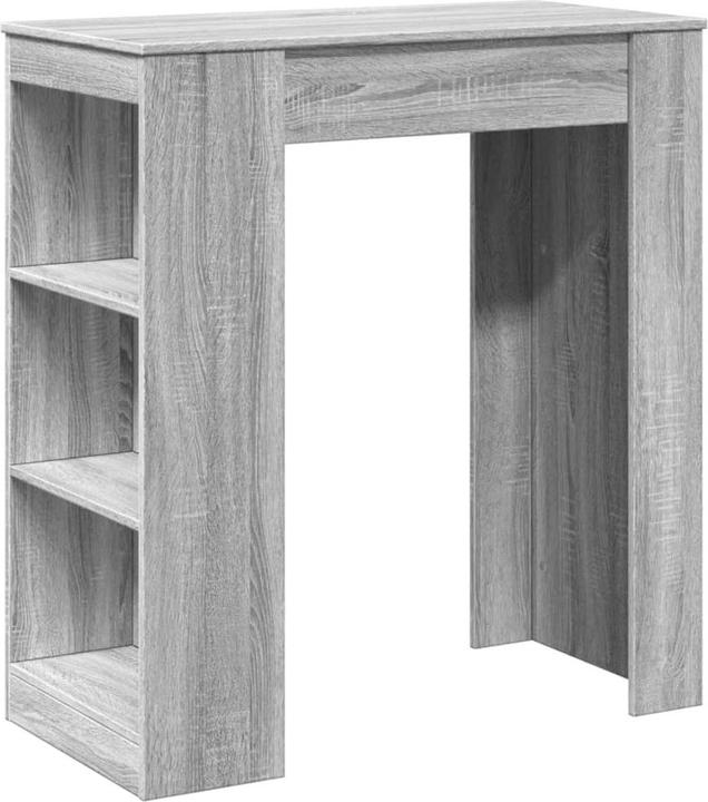 Produktbild vidaXL Bartisch mit Regal (95 x 47 x 103.50 cm)