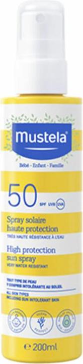 Produktbild Mustela High Protection (Sonnenspray, SPF 50, 200 ml, 240 g)