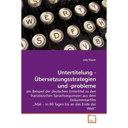 Untertitelung - Übersetzungsstrategien und -probleme, Fachbücher