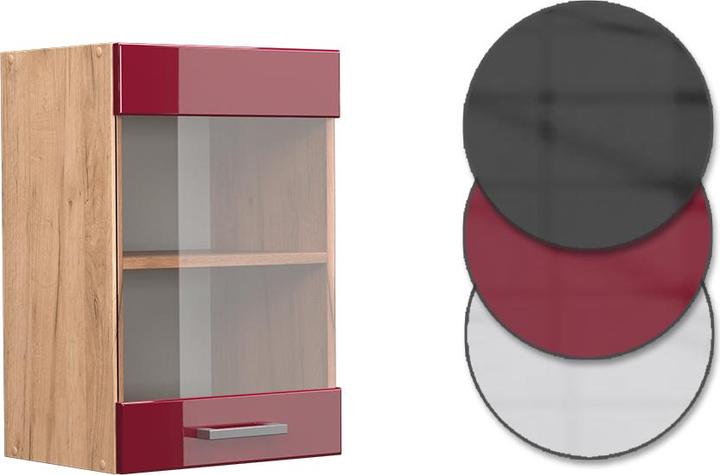 Bordeaux lucido, Quercia dorata di potenza, Rosso, Rosso lucido