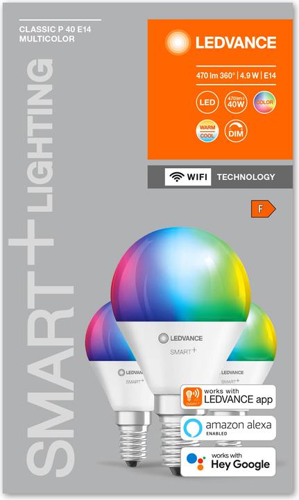 Actual product image Ledvance Smart Mini Bulb (E14, 470 lm, 4x)