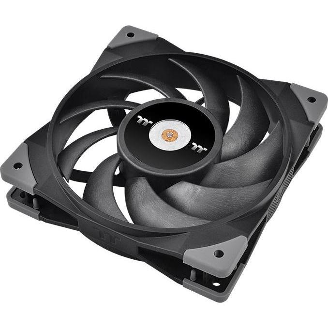 Thumbnail - Thermaltake Toughfan 12 Performance Fan PWM 500-2000rpm - 2Pack (120 mm, 2 x), PC Lüfter, Schwarz
