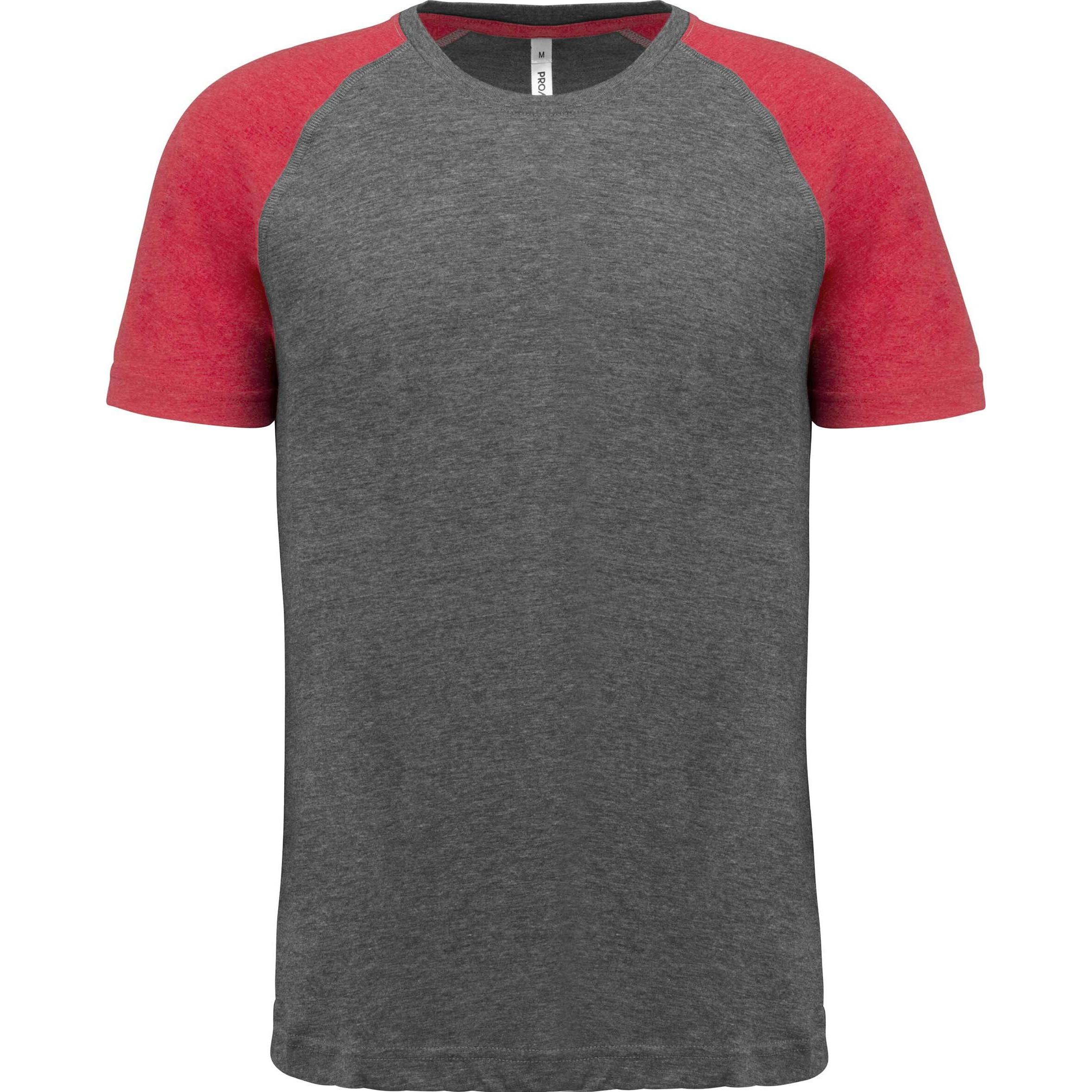 Proact, Herren, Sportshirt, triblend Bicolore Sport (L), Mehrfarbig, L