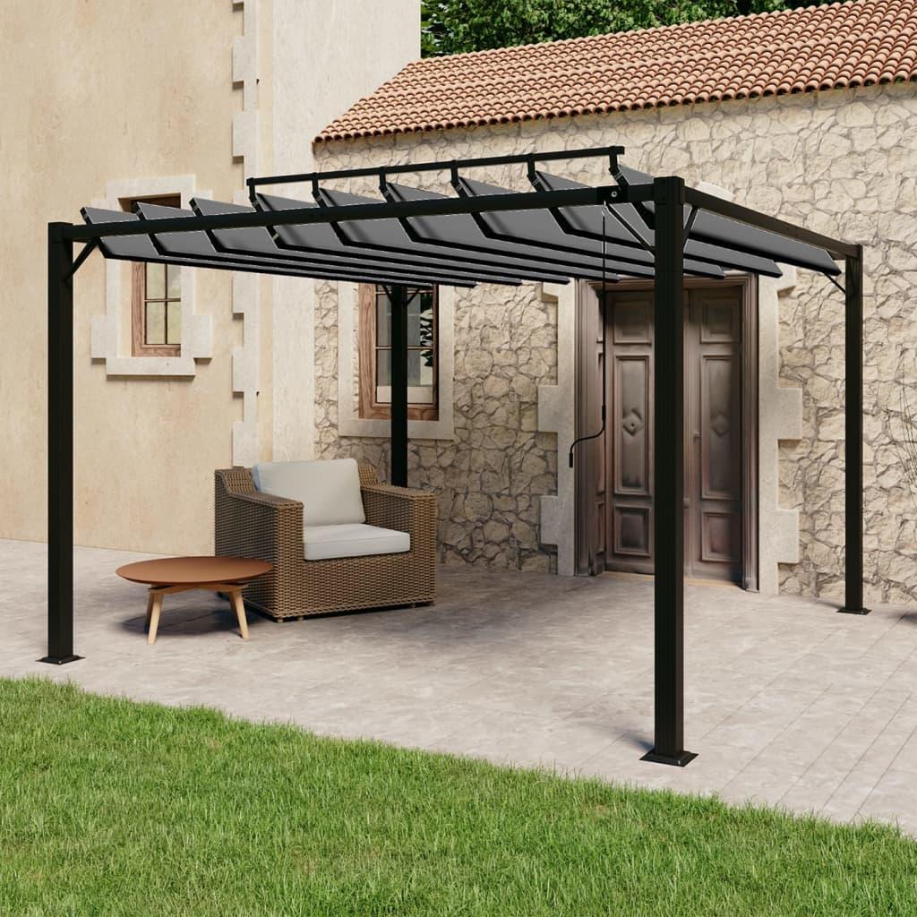 VidaXL, Pavillon, Charmine (300 cm, 300 cm)