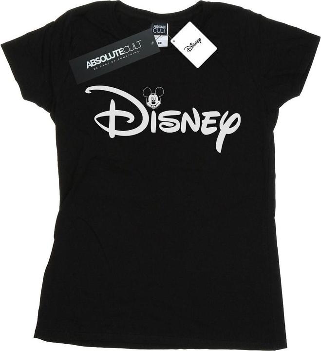 Immagine prodotto Disney Mickey Mouse Head Logo Maglietta Donna (M)