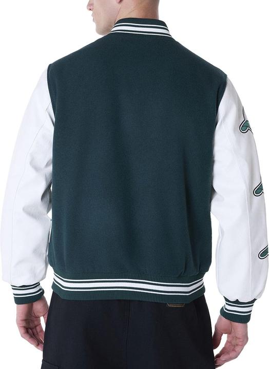 Actual product image New Era Varsity College Jacke - BRAND PATCHES - S (S)