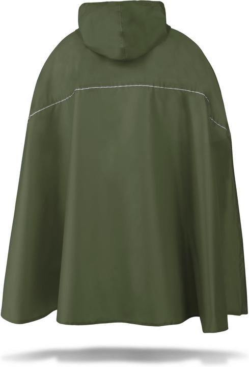 Actual product image Normani Unisex Rain Poncho Waterproof Cherrapunji (XXL, 3XL)