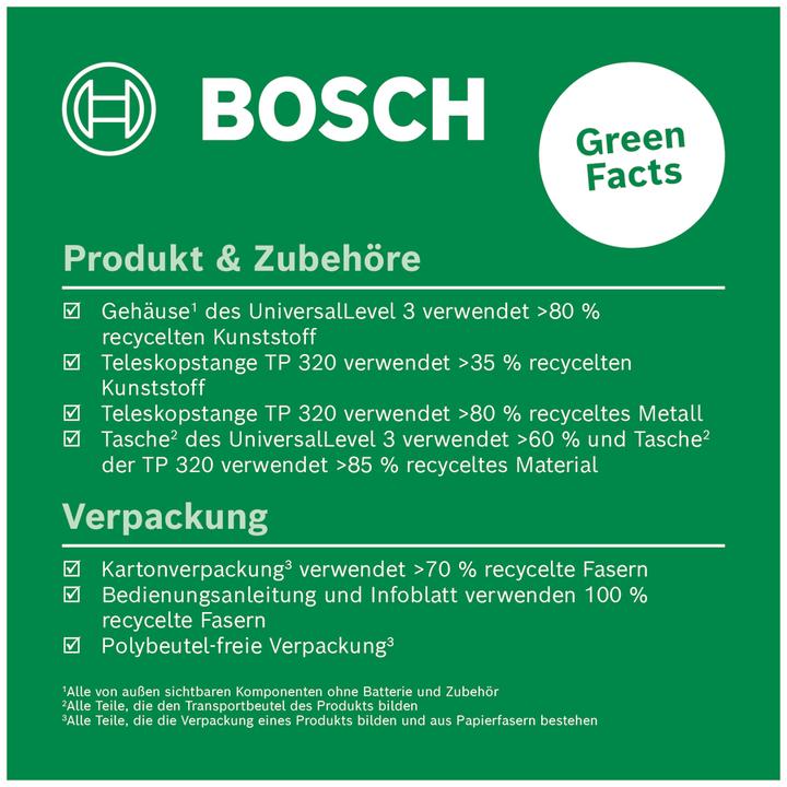 Image du produit Bosch Home & Garden UniversalLevel 3 (Laser à lignes croisées)