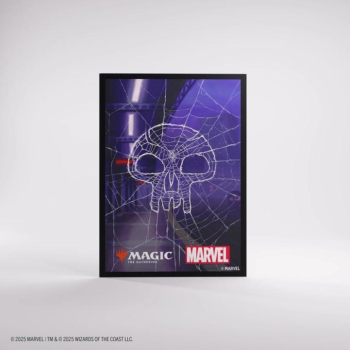 Actual product image Gamegenic - Magic: The Gathering | Marvel's Spider-Man Premium Art Sleeves - Spider-Man Swamp