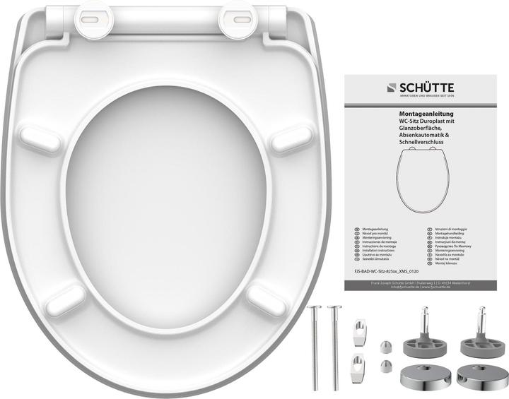 Actual product image Schütte Duroplast HG WC-Sitz ROUND DIPS