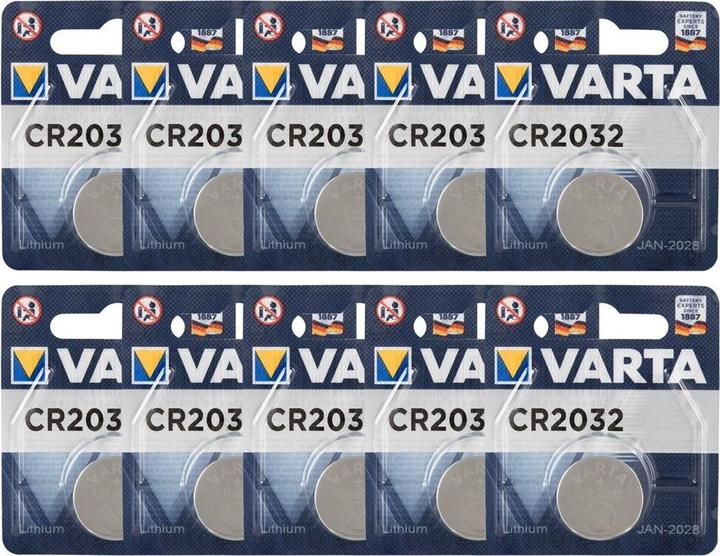 Produktbild Varta CR2032 (10 Stk., CR2032, 230 mAh)