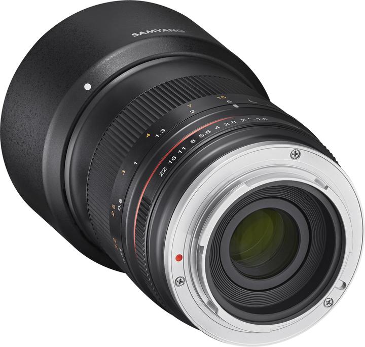 Immagine prodotto Samyang 85mm F1.8 Canon M (nero) (Canon EF-M, APS-C / DX)