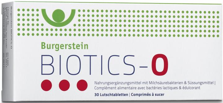 Produktbild Burgerstein Biotics-O (30 Stk., Tabletten, 41 g)