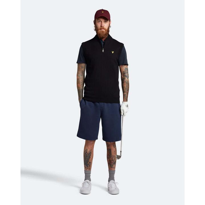 Actual product image Lyle and Scott Sleeveless knitted sweater (M)