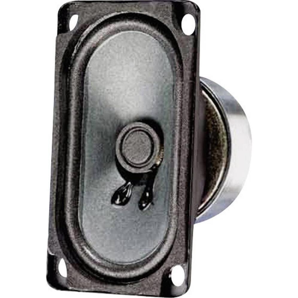 Visaton Breitbandlautsprecher 3W, Lautsprecher Bauteile, Schwarz