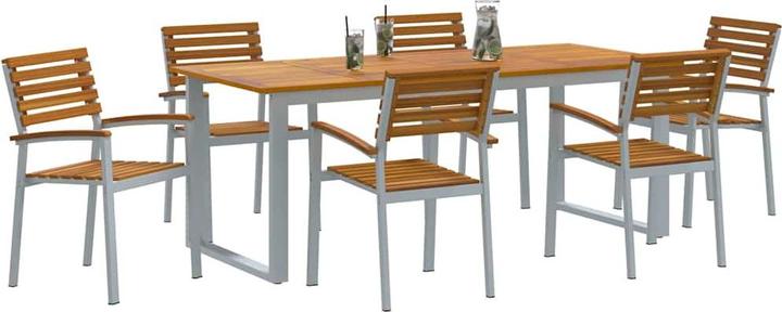 Produktbild vidaXL Garten Essgruppe (200 x 90 x 75 cm)