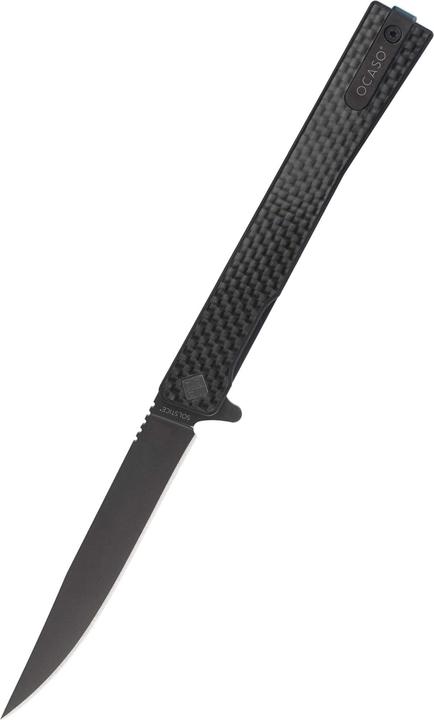 Actual product image Ocaso Knives Solstice Carbon Black (8.90 cm)