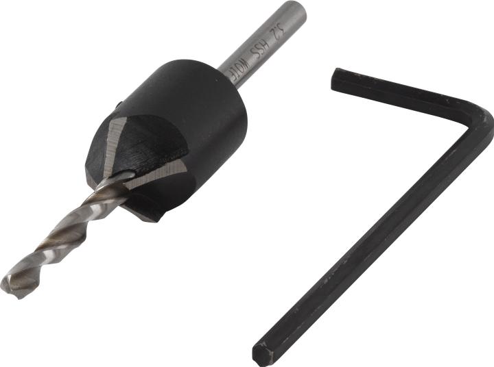 Image du produit wolfcraft wolfcraft 1 Vorbohrer mit Senker ø3,2x12mm (3,2 mm, 12 mm)