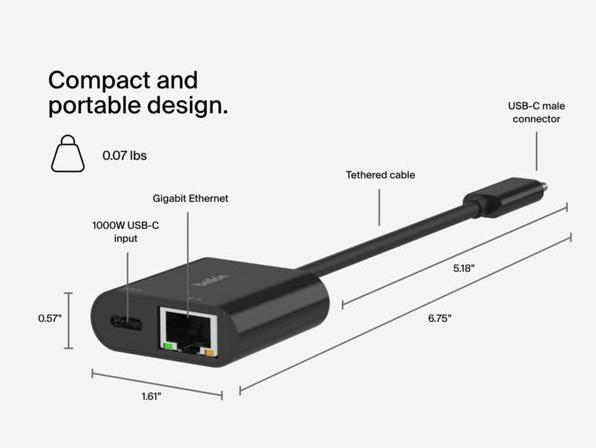 Produktbild Belkin Connect (USB-C, 2 Ports)
