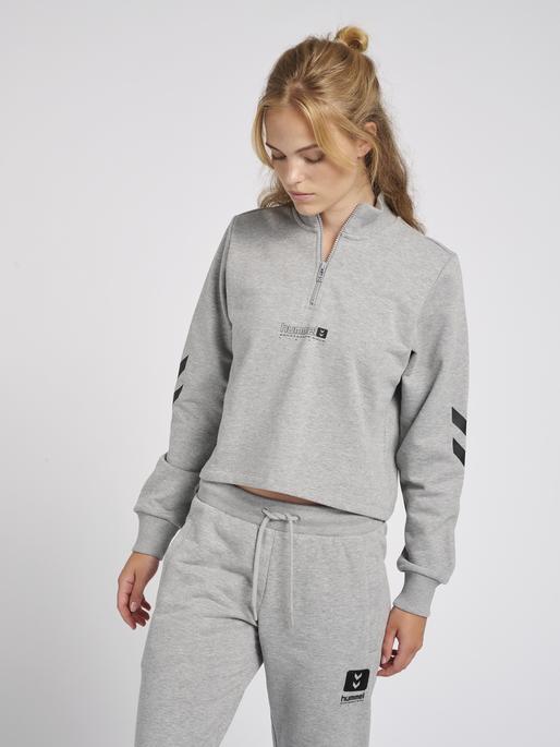 Actual product image hummel Legacy Nikka Cropped Halfzip (XS)