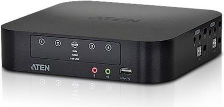Produktbild Aten CS1944: Mini DP KVM Switch, 4 Port