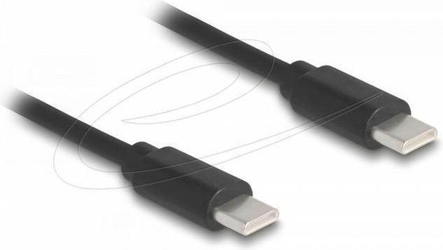 Productafbeelding Delock USB 2.0 Type-C Spiralkabel Stecker zu Stecker 0,45 m (0.75 m, USB 2.0)