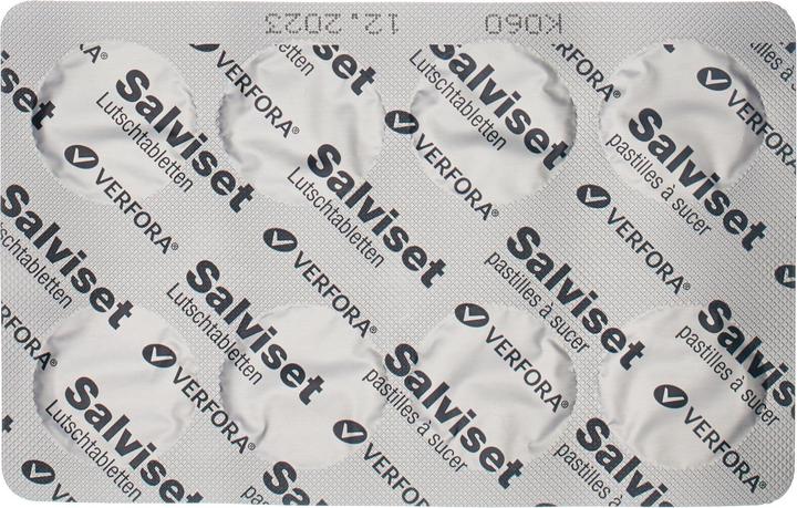 Valori nutrizionali e ingredienti Salviset Pastiglie per bocca e gola (24 Pezzo/i)