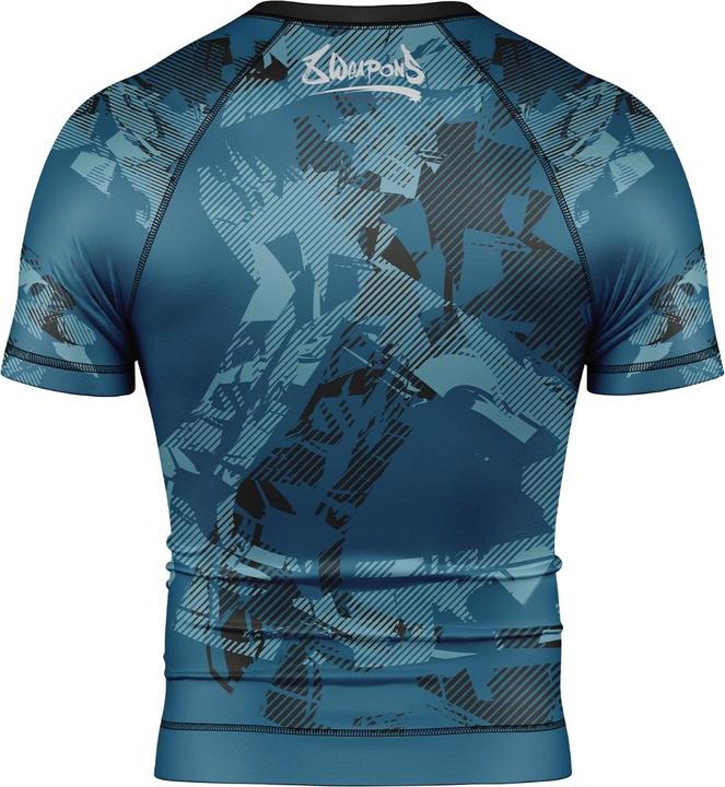 Actual product image 8Weapons 8 WEAPONS Rashguard, S/S, Hit 2.0, navy-black, S (S)