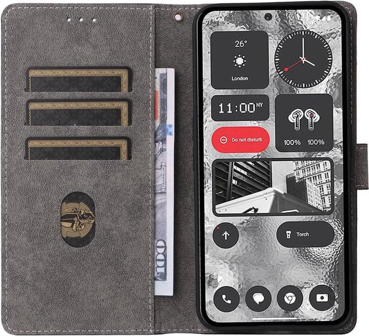 Produktbild Cover-Discount Nothing Phone (2) - Etui mit RFID Blocker schwarz (Nothing Phone (2))