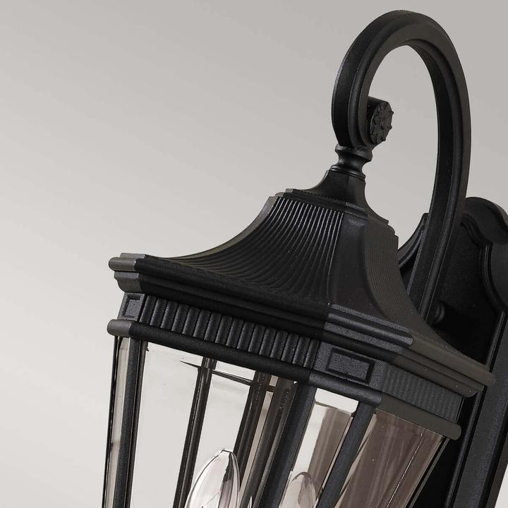 Actual product image Elstead Lighting Cotswold Lane outdoor wall light E14 2-fold 52cm black IP44 (E14, IP44)