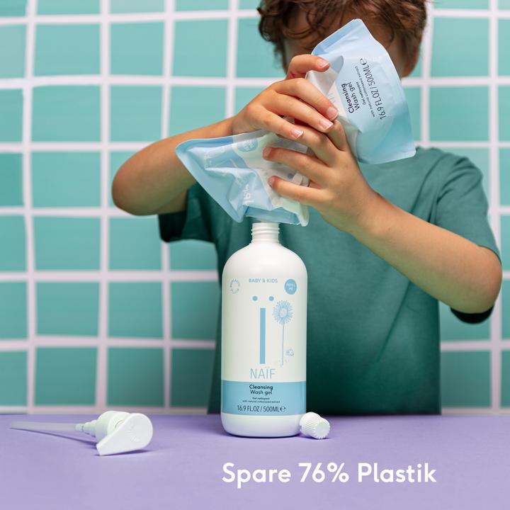 Image du produit Naïf Recharge de mousse de bain