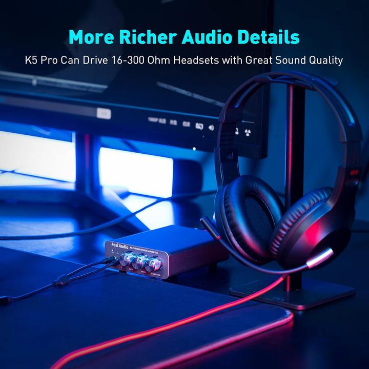 Actual product image Fosi Audio K5 Pro (Bass Boost)