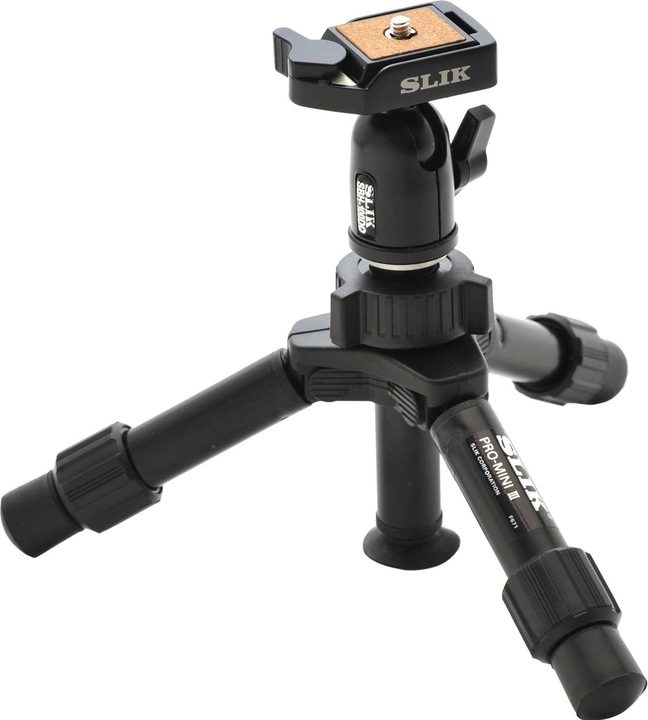 Actual product image Slik Tripod Kit Mini Pro DQ (Metal)