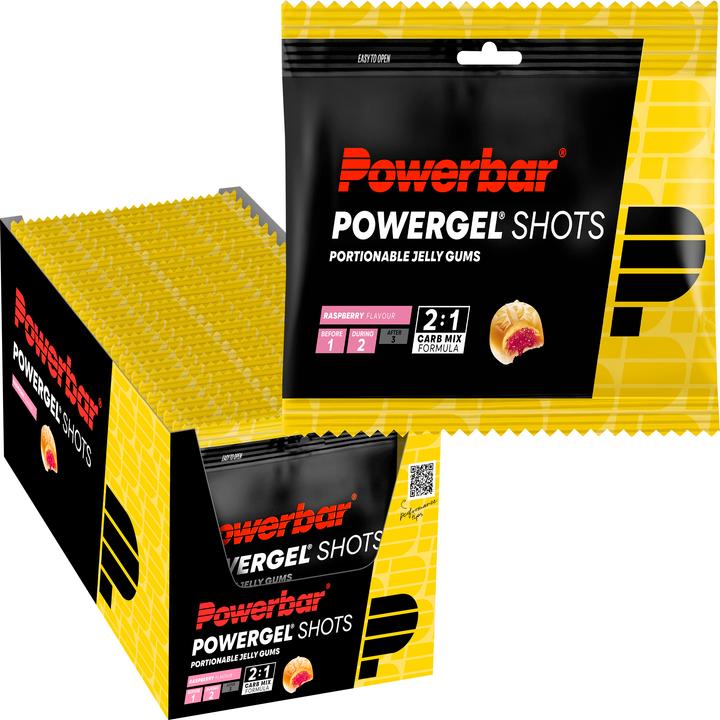 Actual product image Powerbar PowerGel Shots (Raspberry, 24 pcs., 1633 g)