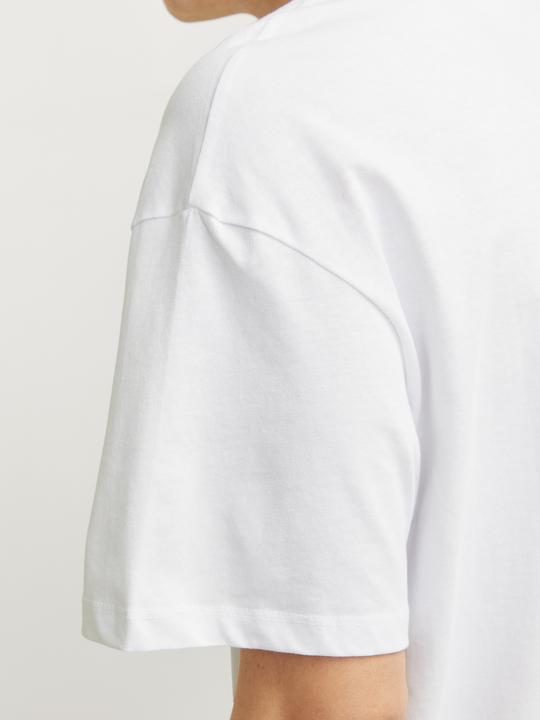 Actual product image Jack & Jones 2er-pack Einfarbig Rundhals T-shirt T-shirt (M)