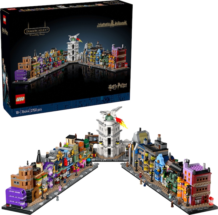 Actual product image LEGO Die Zauberläden der Winkelgasse (76444, LEGO Harry Potter)