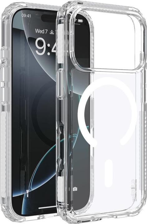 Productafbeelding SoSkild Apple iPhone 17 Pro Defend Case Magnetic Ring Transparent (Apple iPhone 17 Pro)