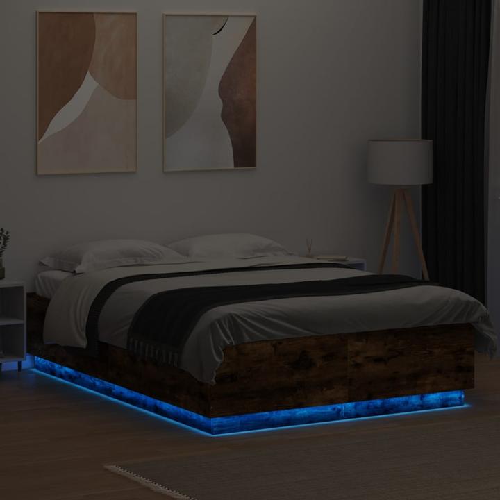 Actual product image vidaXL Bed frame with LED (160 x 200 cm)