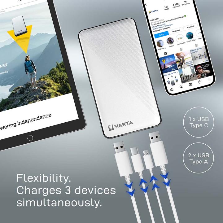Produktbild Varta Energy (10000 mAh, 15 W, 37 Wh)