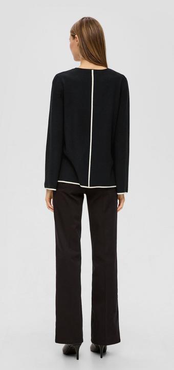 Produktbild s.Oliver Strickpullover Strickpullover aus Viskosemix (36)