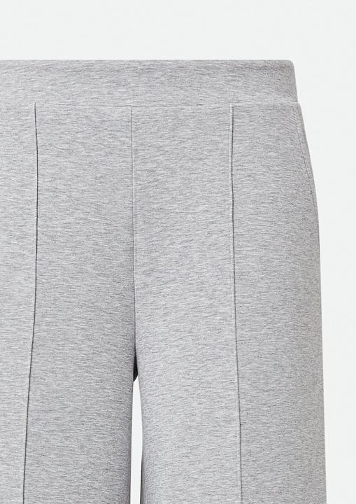 Produktbild Comma Hose Elastische Wide-Leg-Hose aus Jersey mit Biesendetail (44)