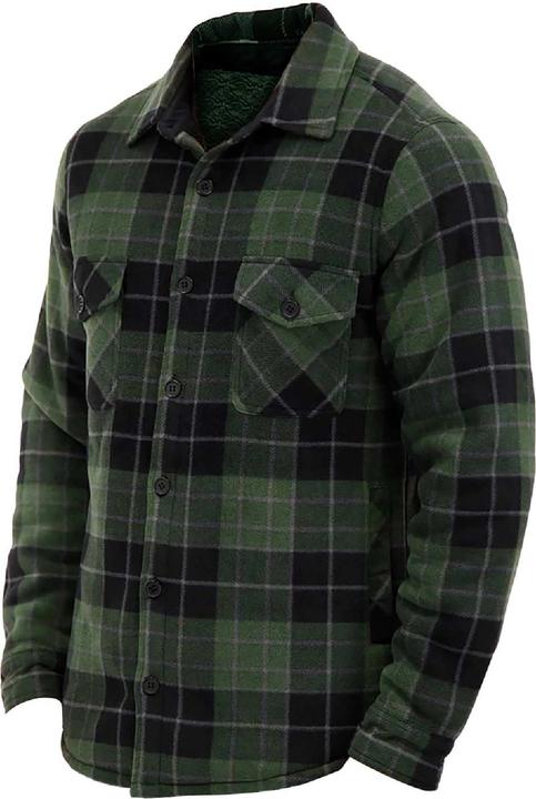 Immagine prodotto Heat Holders Karierte Winterjacke | Gesteppte Hemd mit Langen Ärmeln (M)